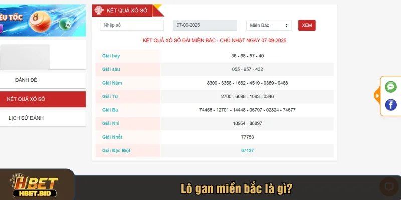 Lô gan miền Bắc là các con số lâu chưa xuất hiện 